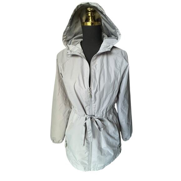 New Balance Jackets & Blazers - New Balance Women’s Gray Hooded Active Jacket –Size Small, Full Zip, Long Line